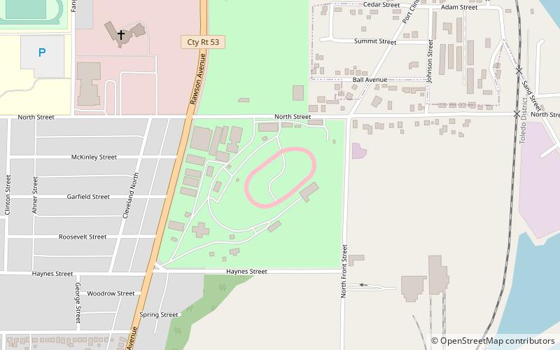 fremont speedway location map
