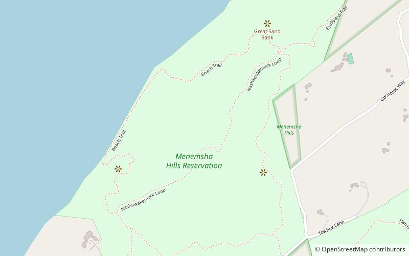 Menemsha Hills location map