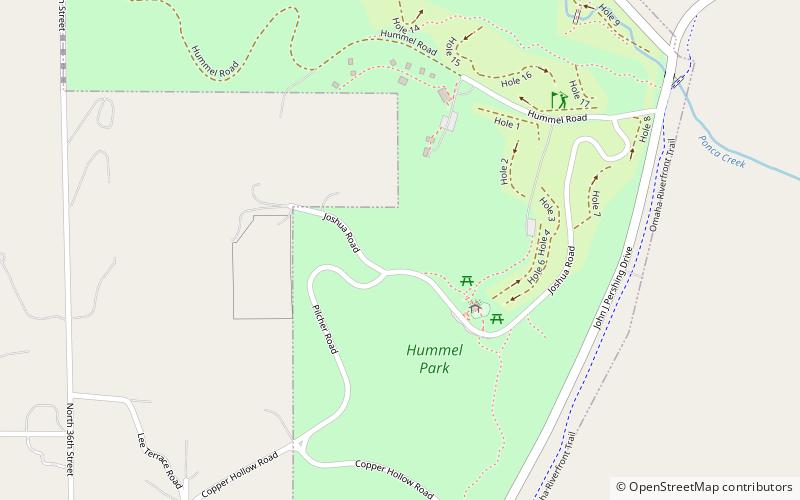 Hummel Park location map