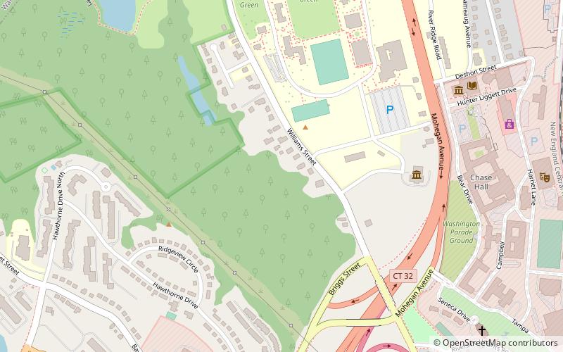 Lyman Allyn Art Museum location map