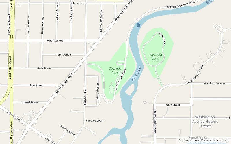 Friends of Cascade Park location map