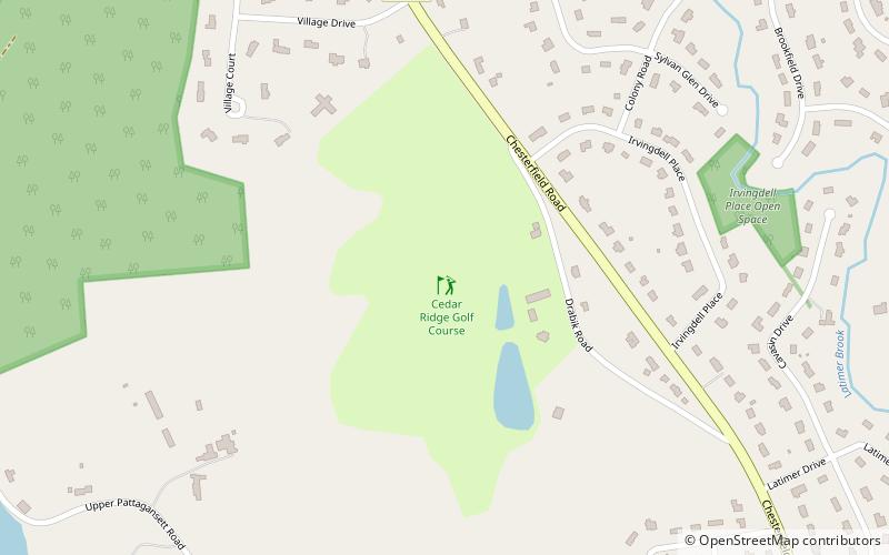 Cedar Ridge Golf Course location map