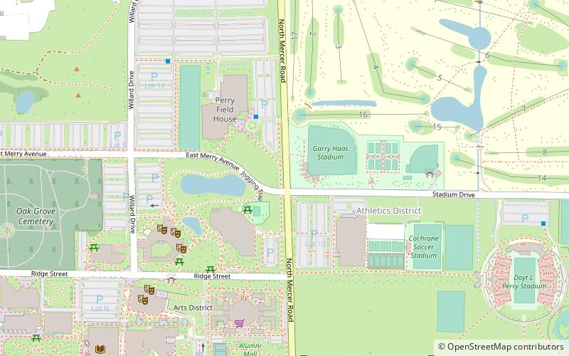 universite detat de bowling green location map