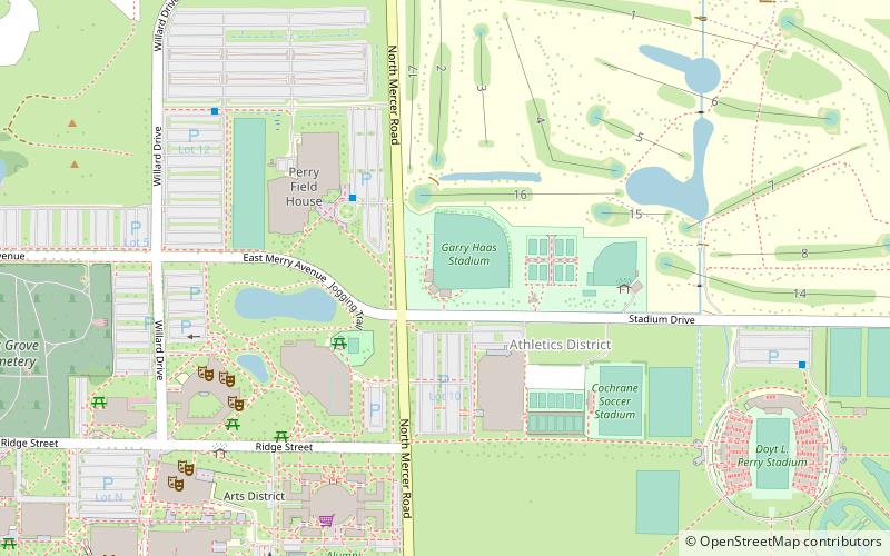 Steller Field location map