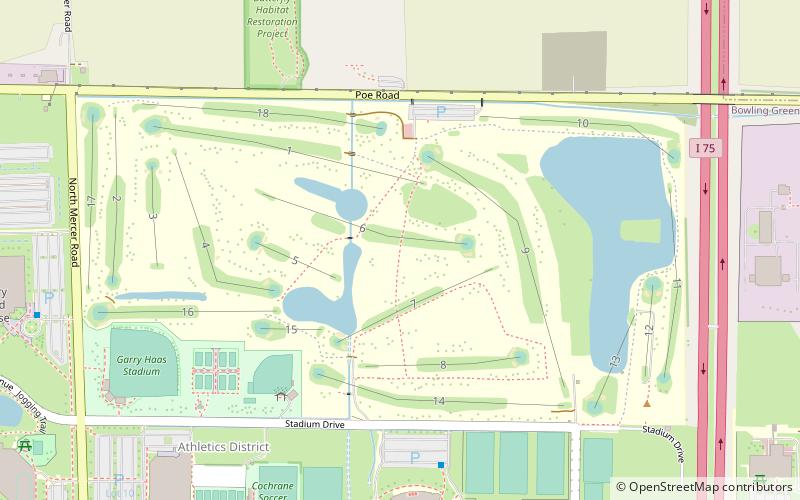 Forest Creason Golf Course location map