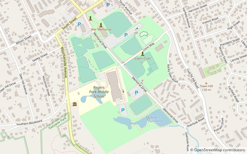 rogers park danbury location map