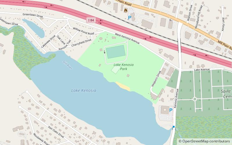 kenosia park danbury location map