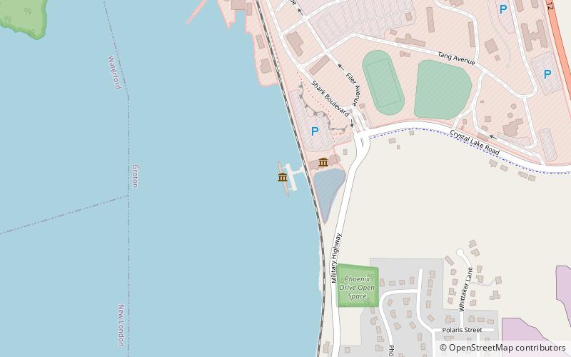 USS Nautilus location map