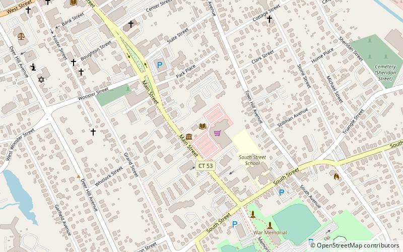 Danbury Museum & Historical Society location map