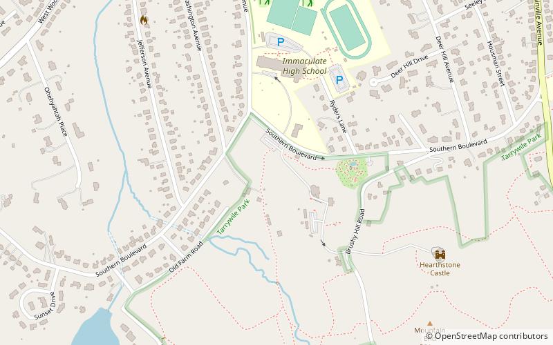 tarrywile park mansion danbury location map