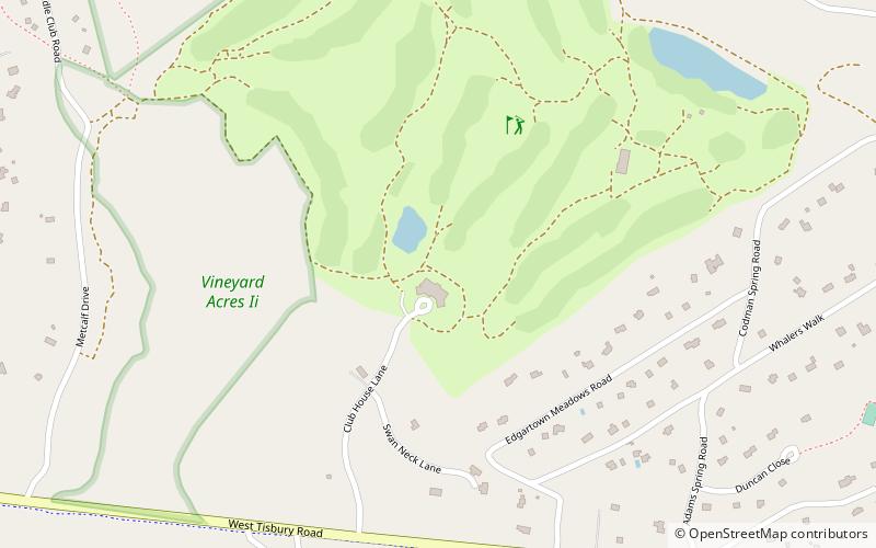 vineyard golf club edgartown location map
