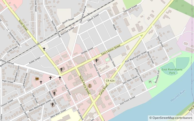 St. Augustine's Catholic Church location map