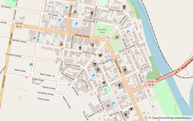 Saint John's Episcopal Church location map