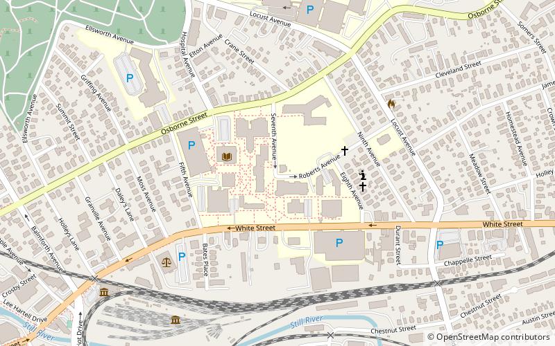 Western Connecticut State University location map