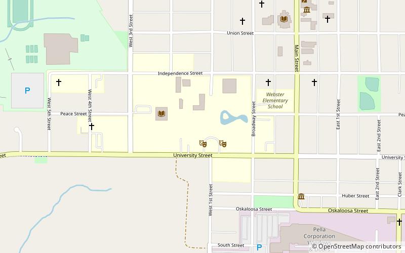 Central College location map