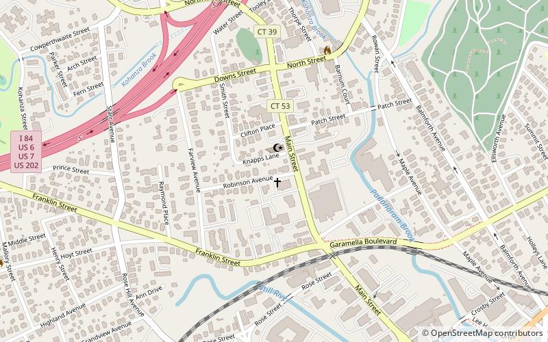 st joseph church danbury location map