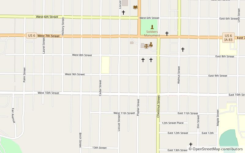 Charles F. and Ruth Chase House location map