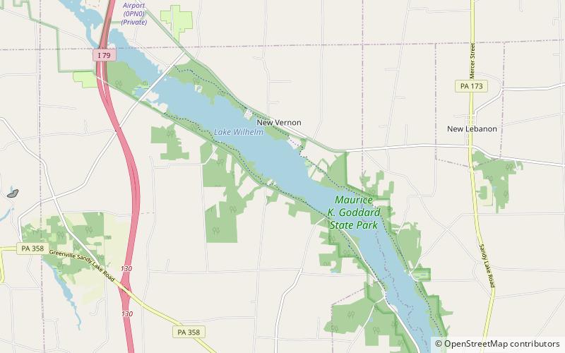 Park Stanowy Maurice K. Goddard location map