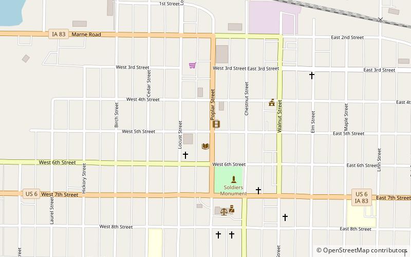 S.F. Martin House location map