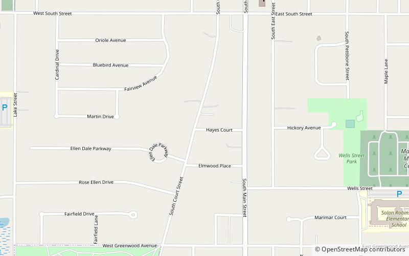 Albert Maack House location map