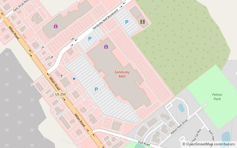 Sandusky Mall location map