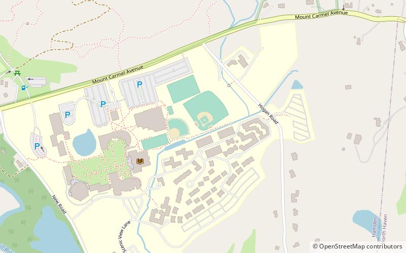 quinnipiac baseball field hamden location map