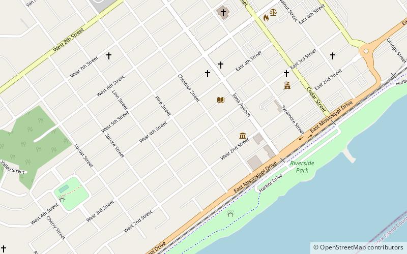 Alexander Clark House location map