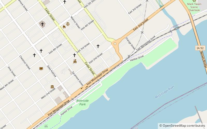 S. M. McKibben House location map