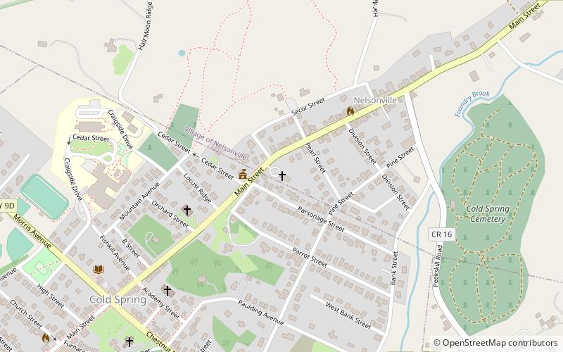 First Baptist Church of Cold Spring location map