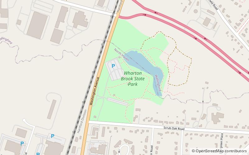 Wharton Brook State Park location map