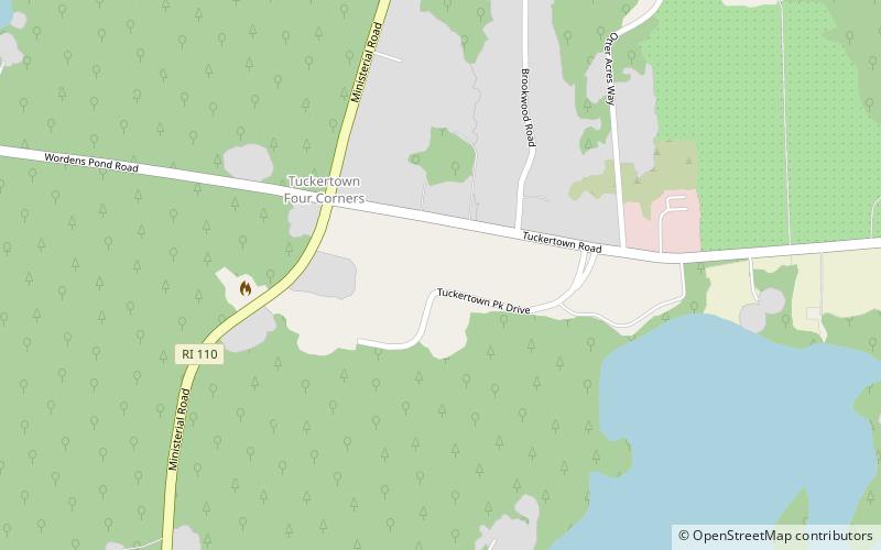 Tuckertown Park location map