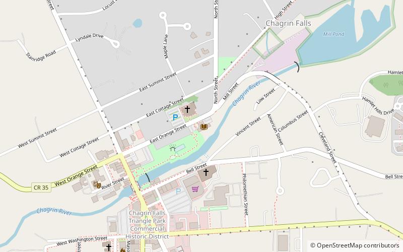 cuyahoga county public library chagrin falls location map