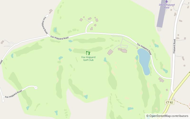 fox hopyard golf club east haddam location map