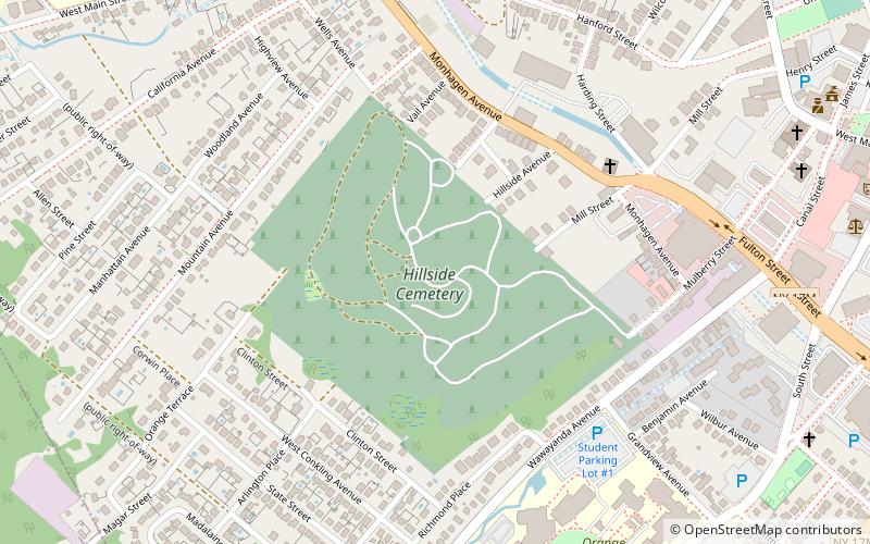 Hillside Cemetery location map