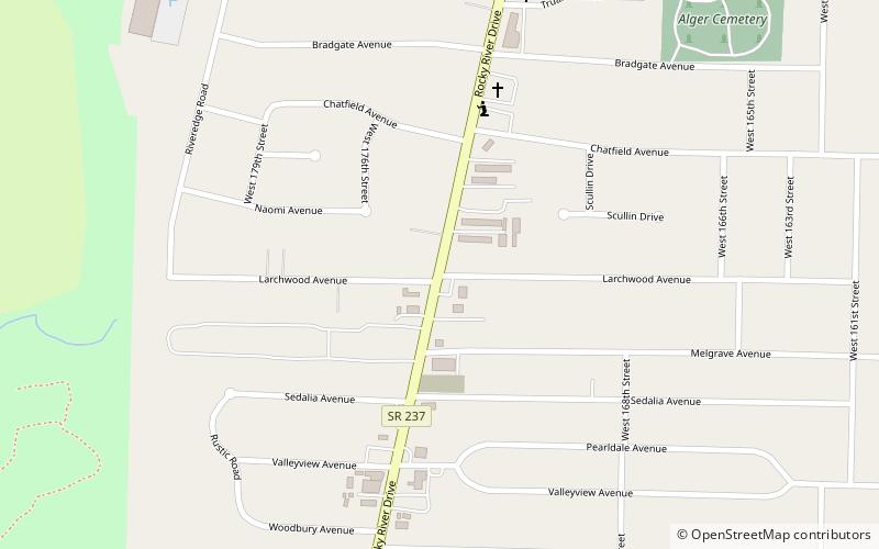 Kamm's Corners location map