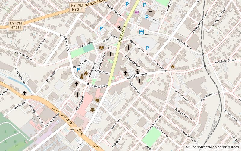 First Congregational Church of Middletown location map