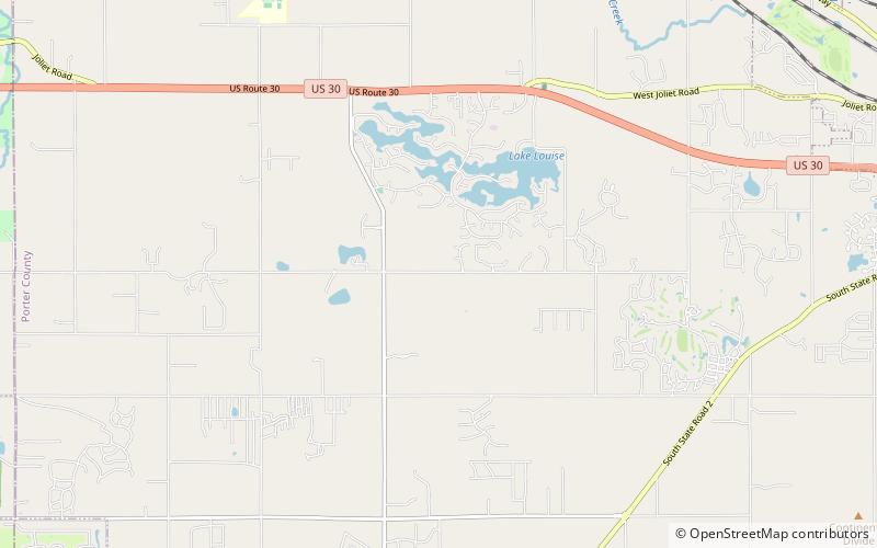 Gabis Arboretum at Purdue Northwest location map