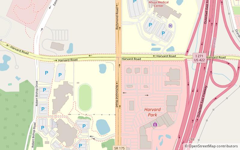 warrensville heights location map