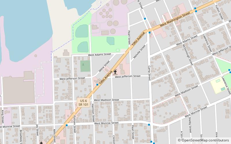 Holy Angels Catholic Church location map