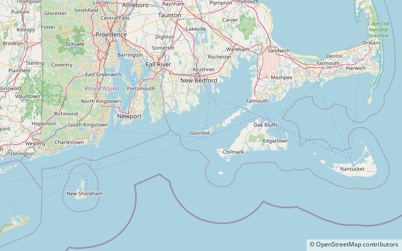 Penikese location map