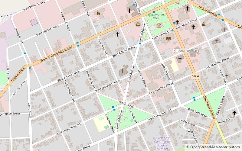 St. Mary's Catholic Church location map