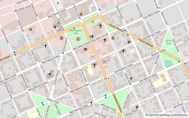 First Congregational Church location map