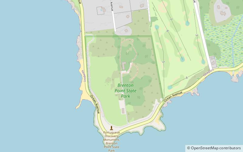 Park Stanowy Brenton Point location map