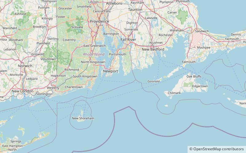 Sakonnet Light location map