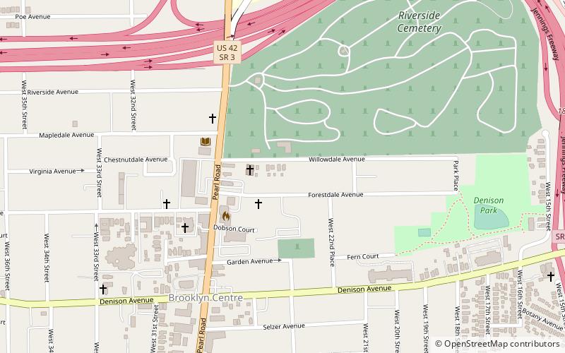 Brooklyn Centre location map