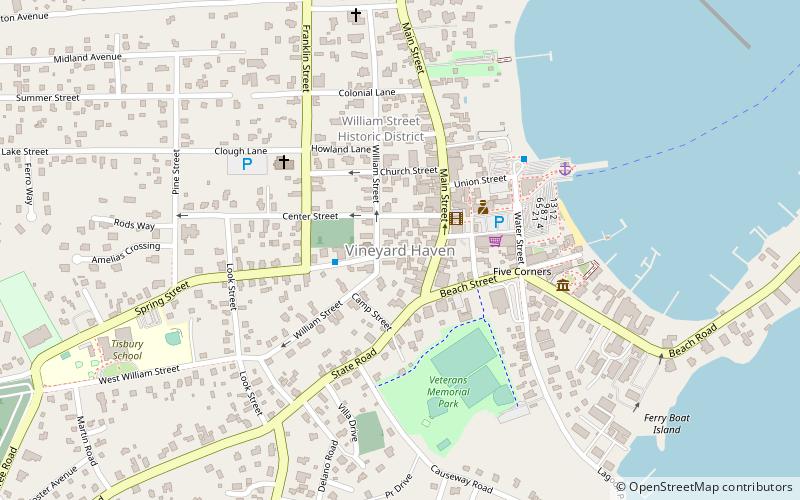 Vineyard Haven location map