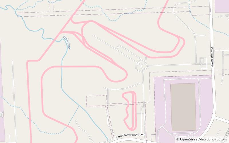 Autobahn Country Club location map