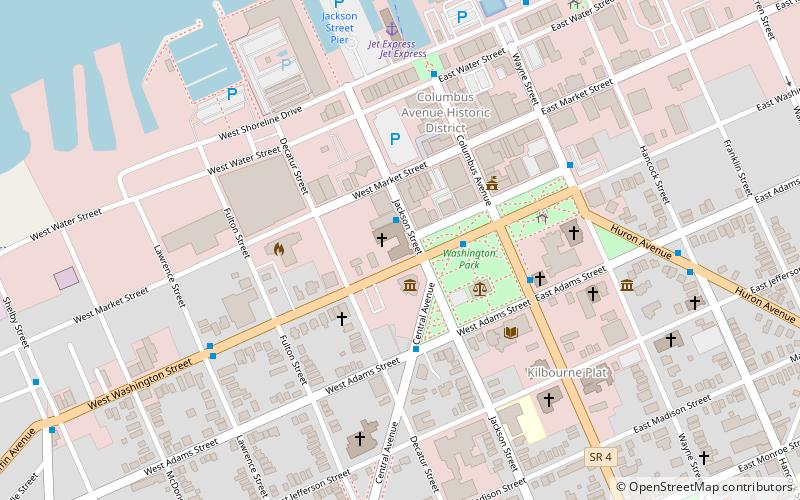 First Presbyterian Church location map