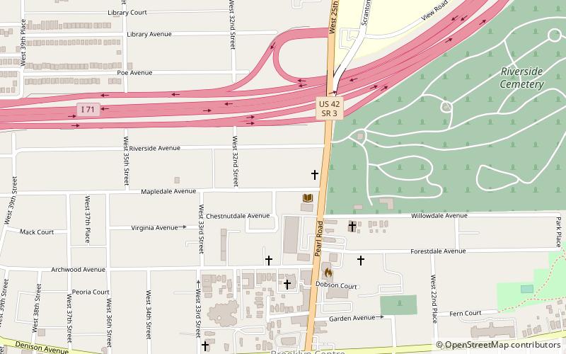 Bomante House location map