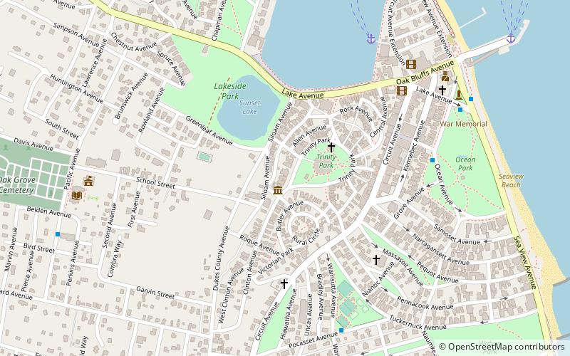 Wesleyan Grove location map